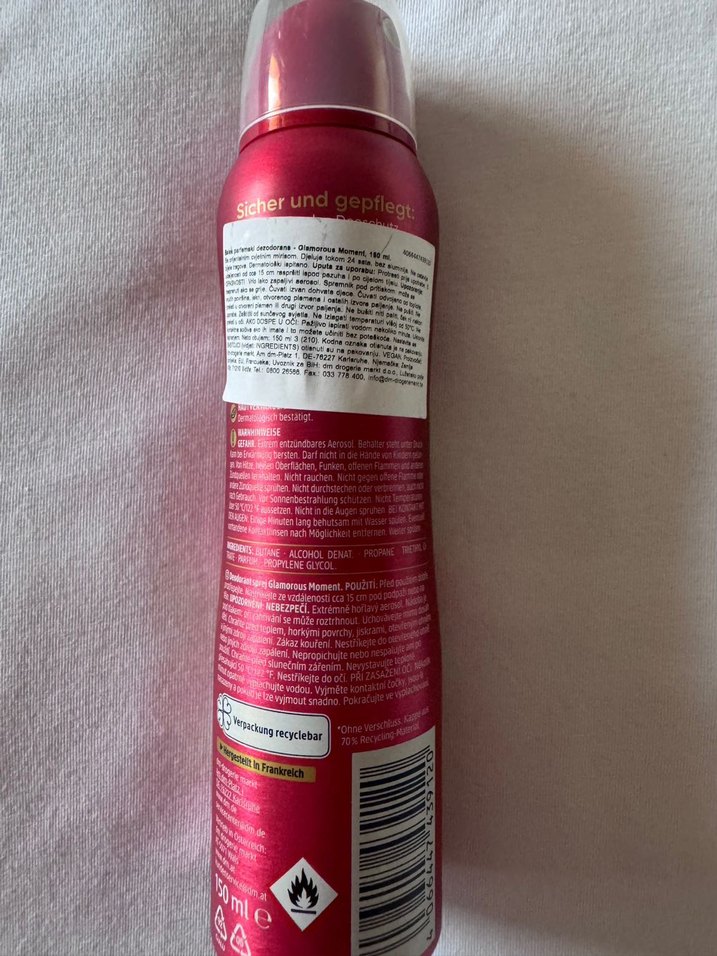 Balea Kadın Parfümlü Deodorant 0% Alüminyum - Görsel 2