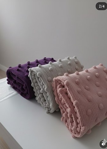 Örgü Bebek Battaniyesi - Görsel 3