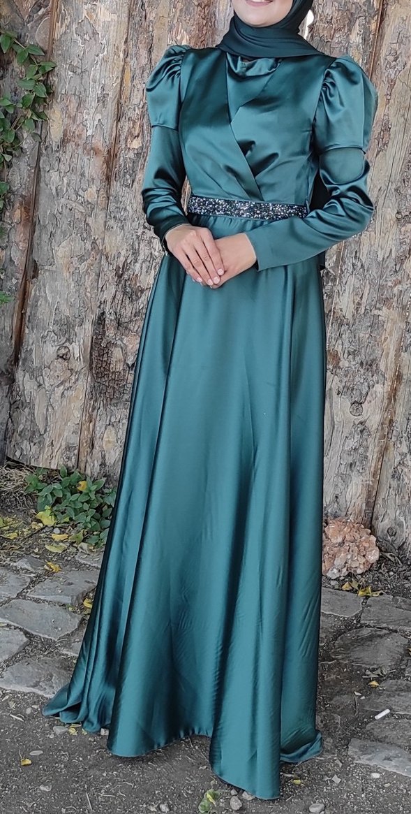 Tesettur Abiye Elbise (KİRALIK) - Görsel 2