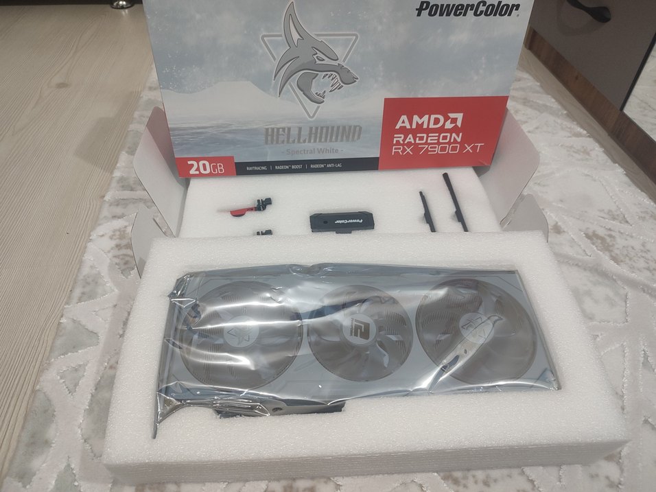 PowerColor AMD Radeon RX 7900 XT hiç kullanılmamış - Görsel 2