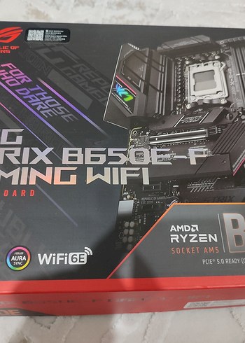 Asus B650E-F hiç kullanılmamış anakart - Görsel 2