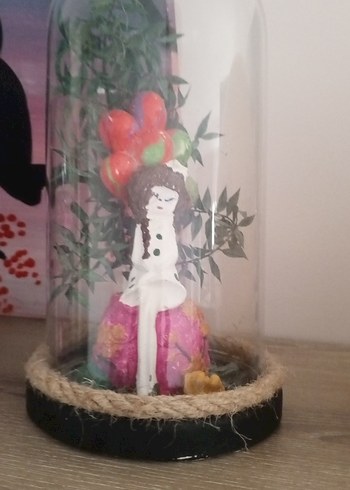 Renkli Pastel Balonlu Figürlü Dekor