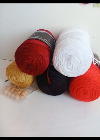Diğer Makrome Polyester İpli Bohem Bileklik