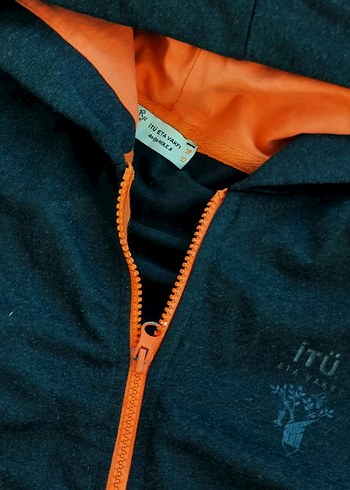 15-16 Yaş Beden Doğa Koleji Kapüşonlu Sweatshirt Fermuarlı, 15-16 yaş tertemiz.