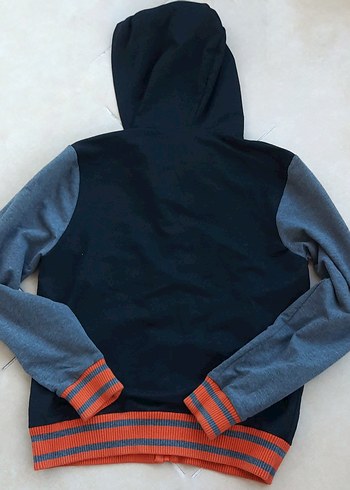Diğer Doğa Koleji Kapüşonlu Sweatshirt Fermuarlı, 15-16 yaş tertemiz.