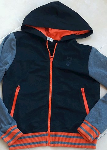 Doğa Koleji Kapüşonlu Sweatshirt Fermuarlı, 15-16 yaş tertemiz.