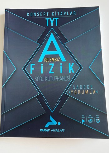 Paraf Yayınları TYT Fizik Konsept Kitap