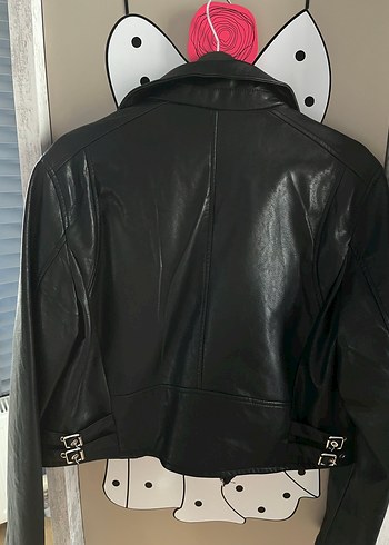 xl Beden siyah Renk Siyah Biker Deri Ceket