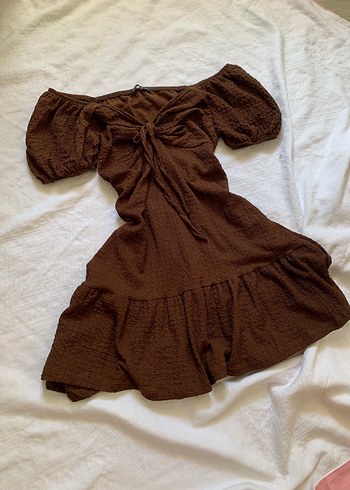 American Vintage Kahverengi Elbise