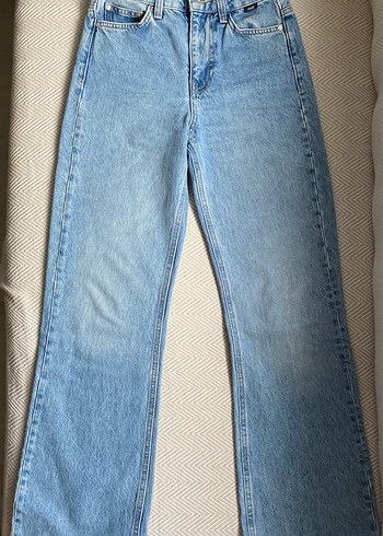 Pastel Mavi Denim Kadın Kot Pantolon