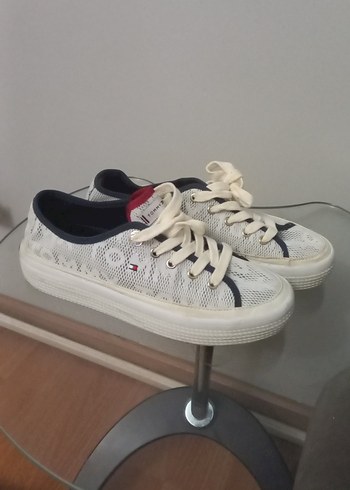 tommy hilfiger beyaz Platform Spor Ayakkabı