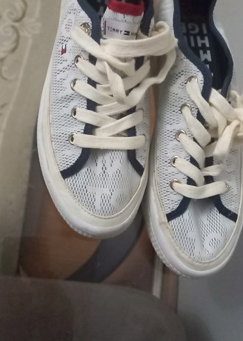 38 Beden beyaz Renk tommy hilfiger beyaz Platform Spor Ayakkabı