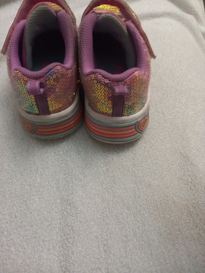 skechers Pembe Işıklı Çocuk Spor Ayakkabı — görsel 2/9