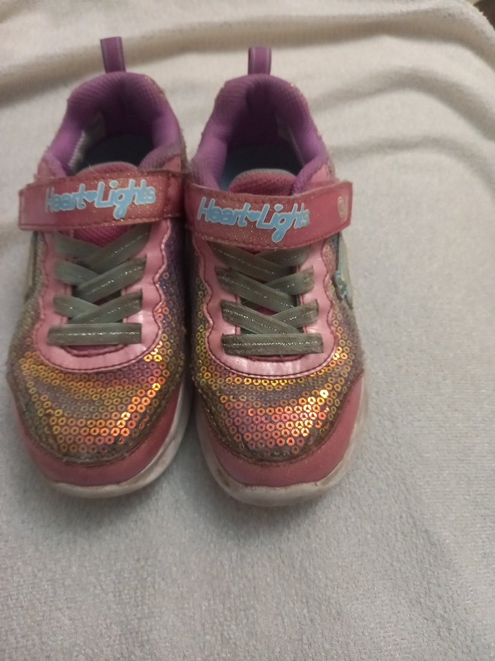 skechers Pembe Işıklı Çocuk Spor Ayakkabı — görsel 5/9