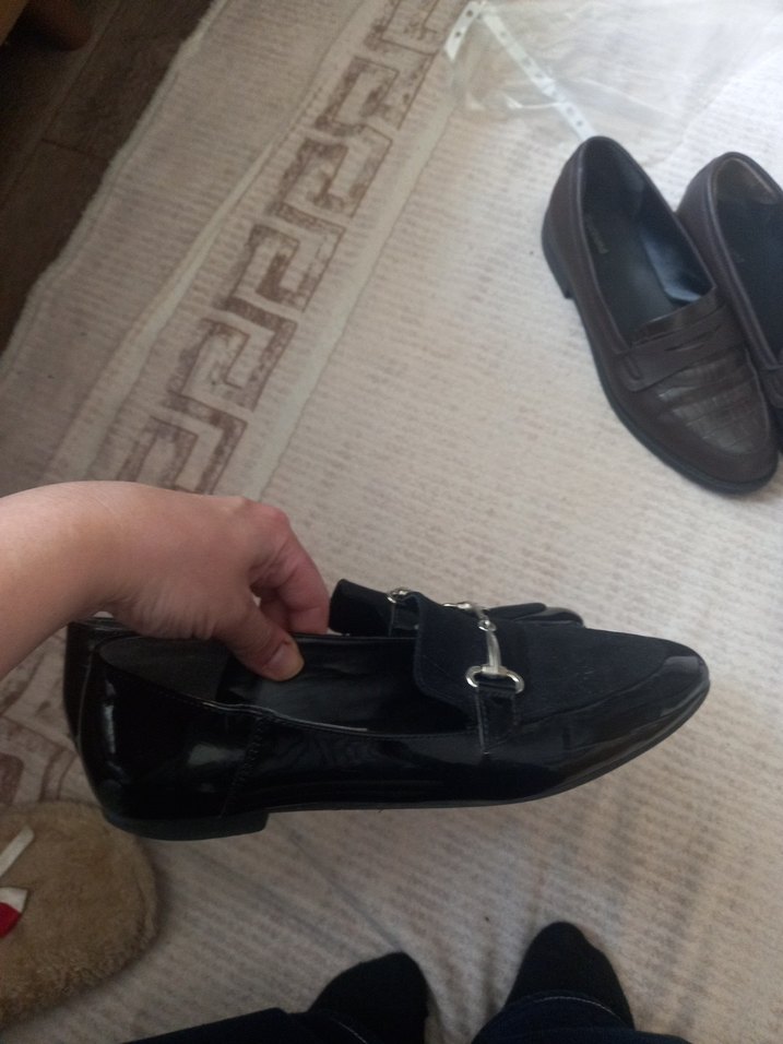Bambi şık Siyah Loafer Ayakkabı — görsel 3/4