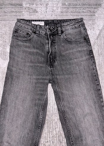 Sara Gri Kadın Denim Jean