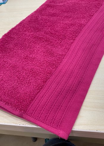 Beden pembe Renk Canlı Pembe Bohem Tarzı Havlu