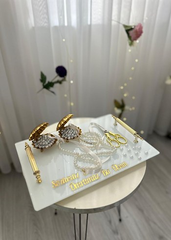 Paşabahçe isteme söz tepsi ve aksesuarları