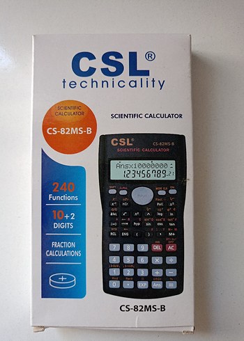 CSL CS-82MS-B Bilimsel Hesap Makinesi