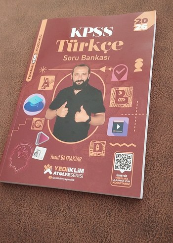 KPSS Türkçe Soru Bankası 2026 - Yusuf Bayraktar
