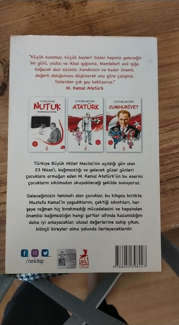 Çocuklar İçin Nutuk - Mustafa Kemal Atatürk - Görsel 2