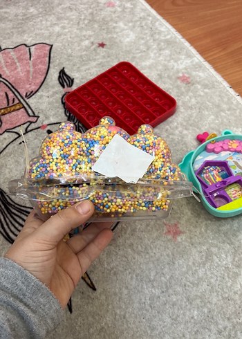 Renkli Pop It ve Oyuncak Seti - Görsel 7