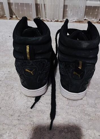 38 Beden siyah Renk Puma spor ayakkabı 