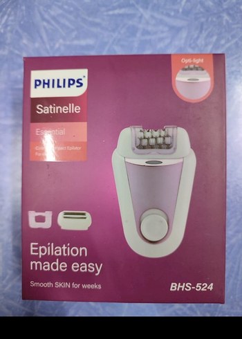 Beden Renk Philips Satinelle BHS-524 Epilatör Beyaz