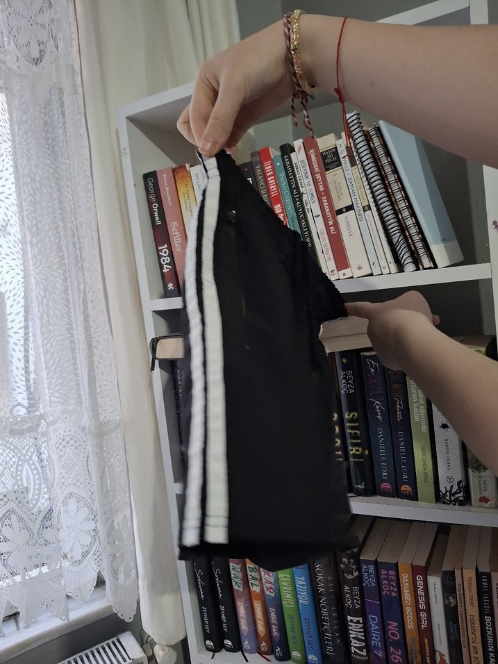 Siyah Beşiktaş Baskılı deniz sortu - Görsel 2