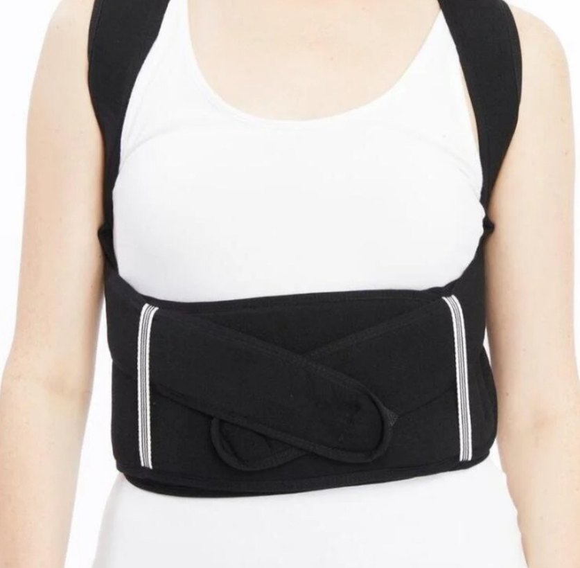 bedene göre ayarlanabilir kamburluk önleyici dik duruş korsesi - Görsel 2