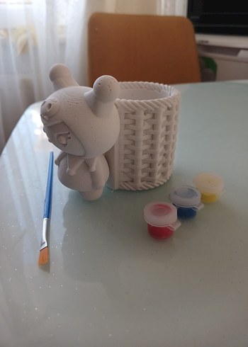 Diğer Beyaz Pastel Renkli Figürin
