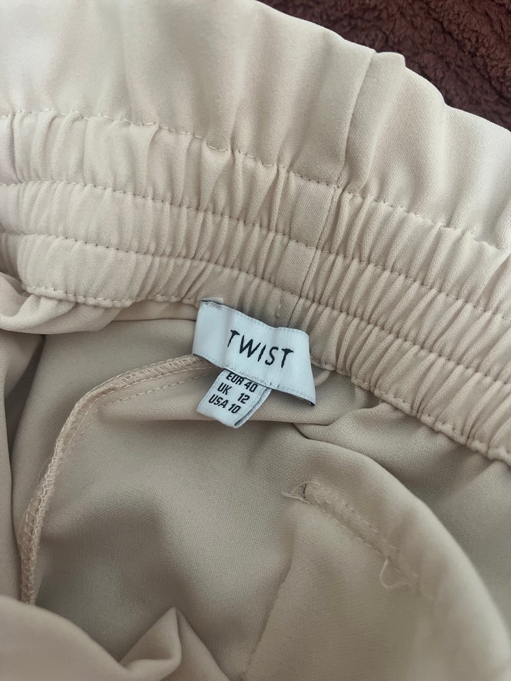 Bej twist orjinal marka  Kadın Kumaş Pantolon — görsel 7/9