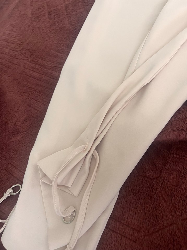 Bej twist orjinal marka  Kadın Kumaş Pantolon — görsel 4/9