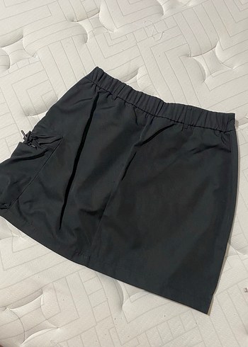 Siyah Rahat Kesim Mini Etek