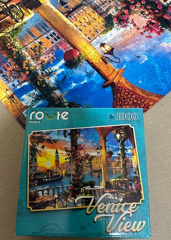 Venice Manzaralı 1000 Parça Puzzle - Görsel 2