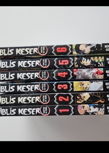 İblis Keser Manga Seti 3-7 Sayılar