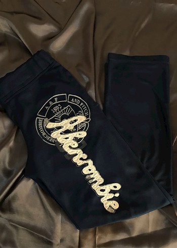 Abercrombie & Fitch Siyah Saten Spor Sikligi