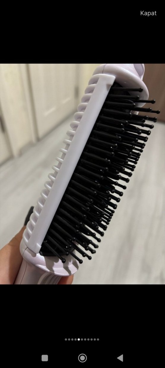 Fakir Illusion Beyaz Saç Düzleştirici Fırça - Görsel 5