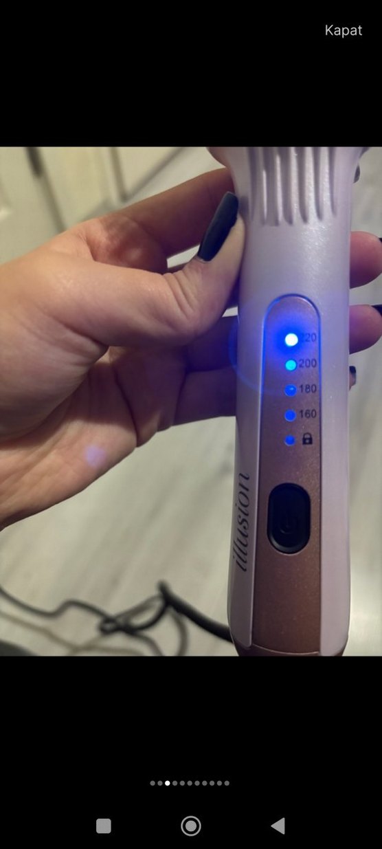 Fakir Illusion Beyaz Saç Düzleştirici Fırça - Görsel 3