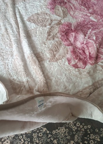 aksu  Desenli Yumuşak Battaniye kabartmali çift kişilik - Görsel 3