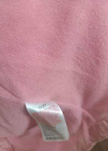 Kız Çocuk Kapüşonlu Düğmeli Pembe Mont wakiki - Görsel 2