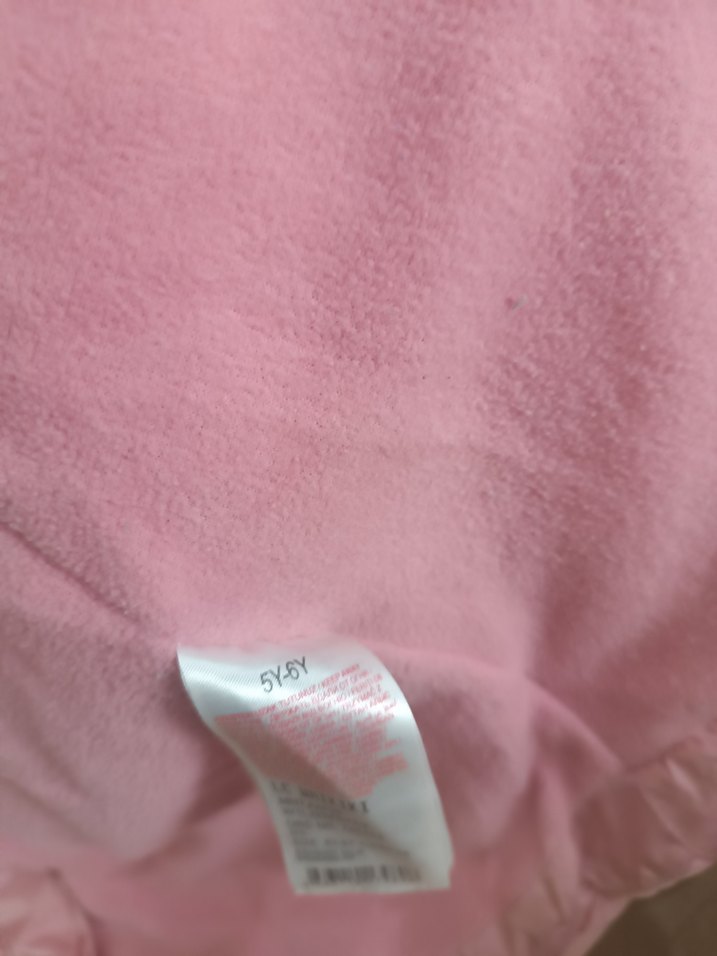 Kız Çocuk Kapüşonlu Düğmeli Pembe Mont wakiki - Görsel 2