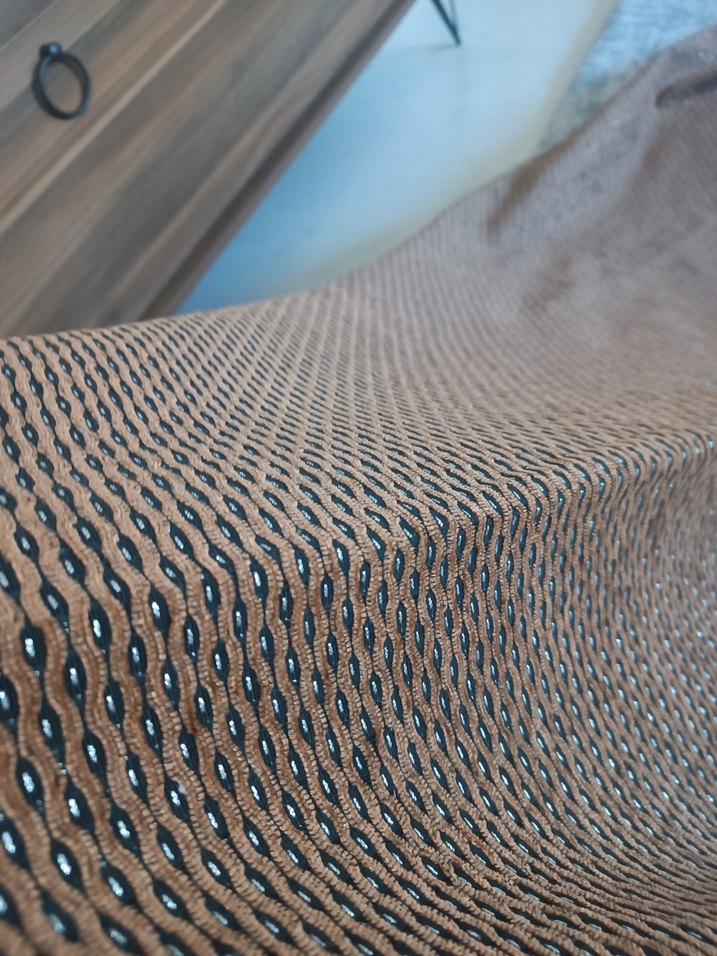 kenarları dikili ister koltuk üstüne ister fon perdelik - Görsel 3