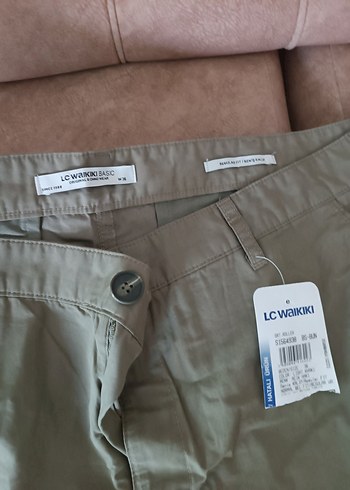 LC Waikiki Bej Duz Pantolon