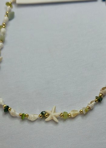 Mini Çok Renkli Boncuklu Bohem Kolye - Görsel 2