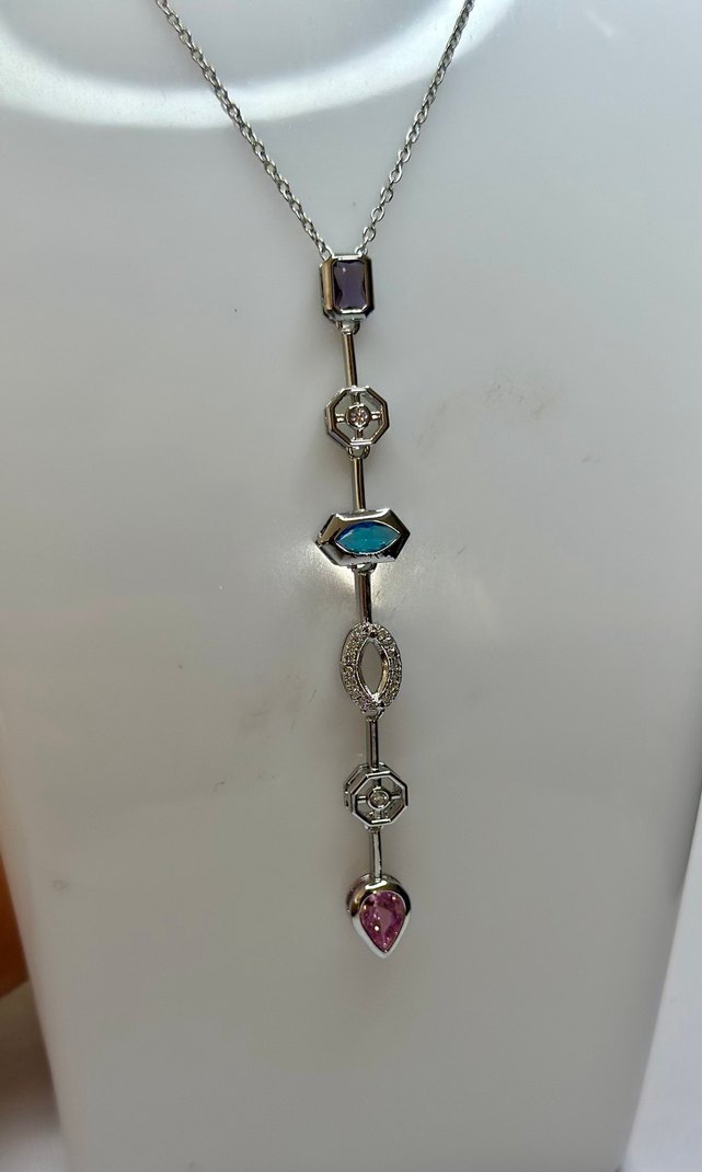 Uzun Zincirli Bohem Kadın Kolye - Görsel 3