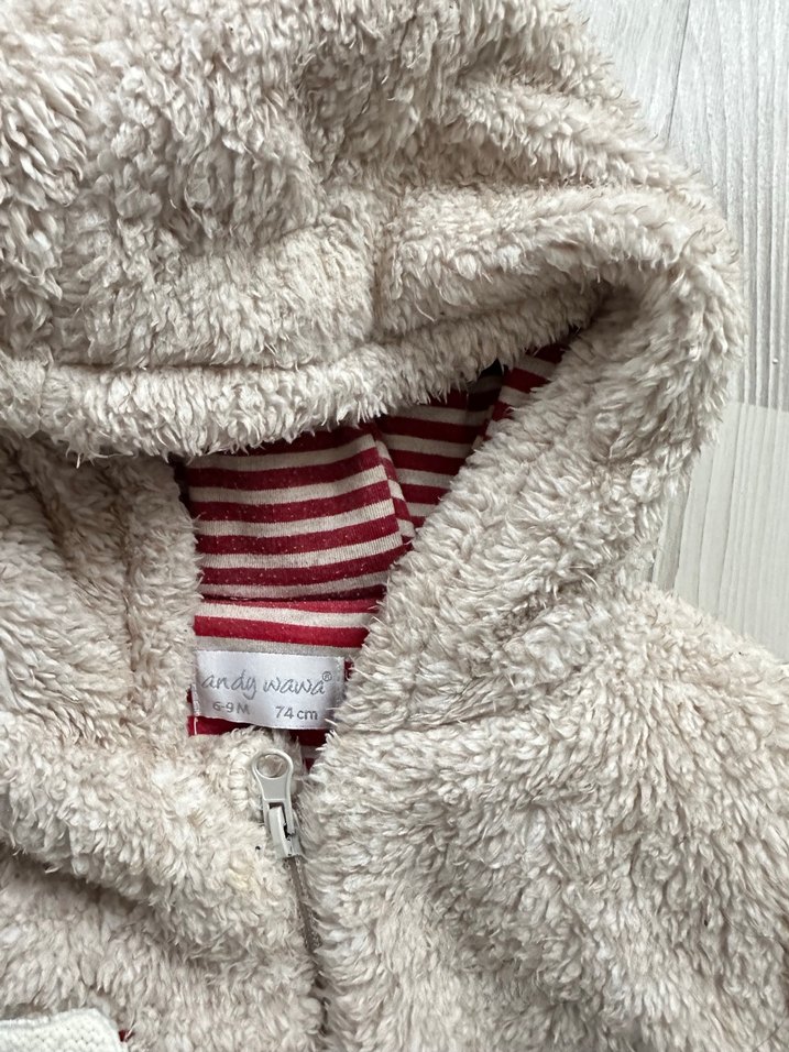 Gri Nakışlı Bebek Erkek Kış Tulumu - Görsel 5