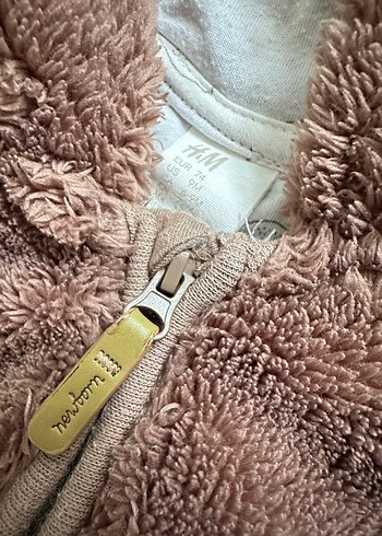 Kahverengi Peluş Bebek Tulumu - Görsel 6