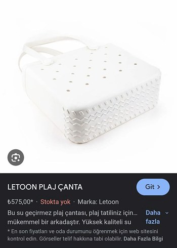 Crocs model Plaj Çantası