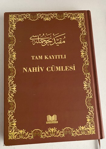Tam Kayıtlı Nahiv Cümlesi Kitabı